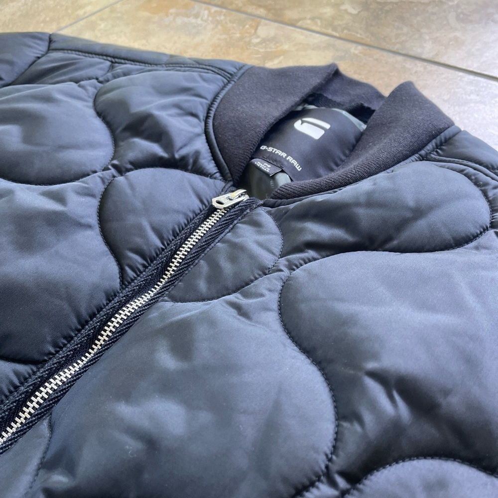 G-Star Men's Black Quilted Jacket - Picture 2 of 8